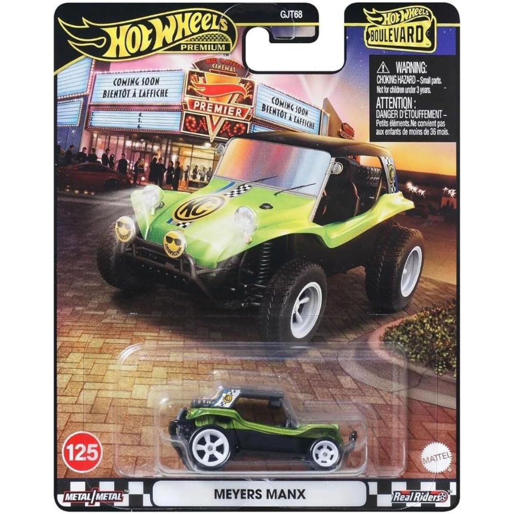 Hot Wheels Boulevard – Meyers Manx (JBL22) – Miniatyyri / Leluminiauto, vihreä