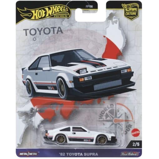 Hot Wheels Car Culture Toyota Supra '82 pikkuauto