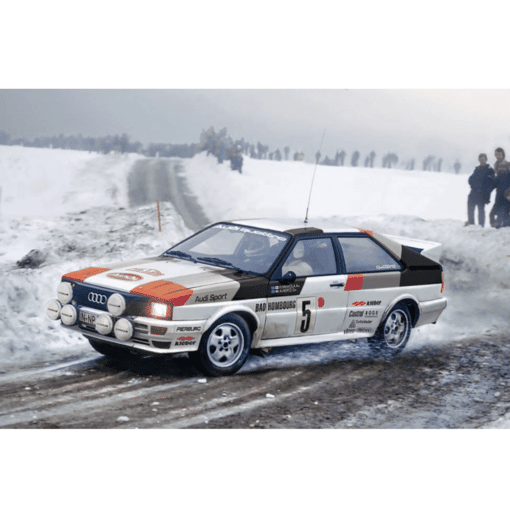 Italeri Audi Quattro Rally ralliauto pienoismalli - Image 2