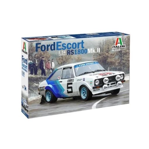 Italeri Ford Escort ralliauto koottava pienoismalli Rs1800 Mk.II