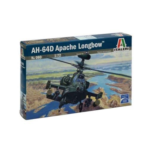 Italeri AH-64D Apache Longbow IT0080 koottava pienoismalli
