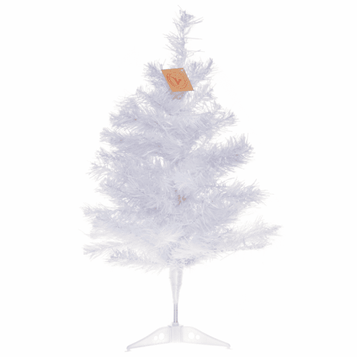 Joulukuusi 60 cm valkoinen pöydälle Winteria - Image 2