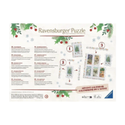 Joulukalenteri palapeli 24 x 54 Ravensburger 2025 (2)