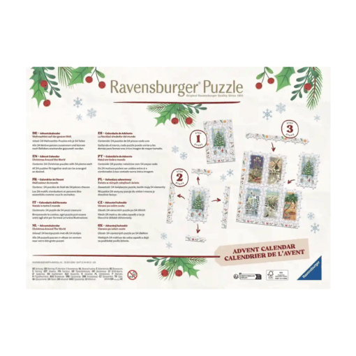 Joulukalenteri palapeli 24 x 54 Ravensburger 2025 (2)