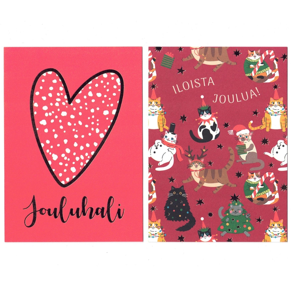 joulukortteja
