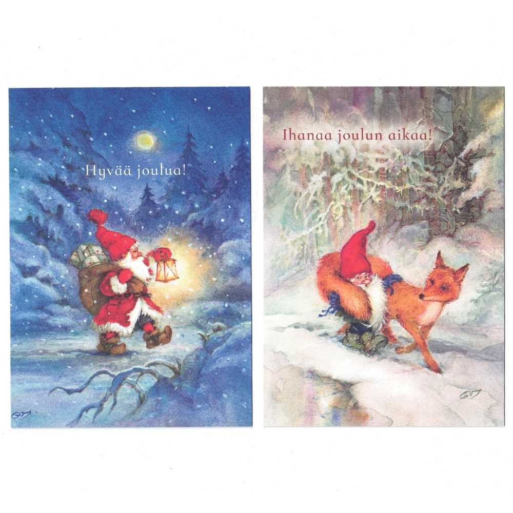 joulukortteja