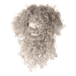 joulu beard and wig