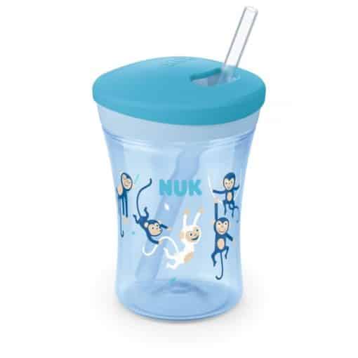 Juomamuki 230 ml Nuk Action Cup+1V