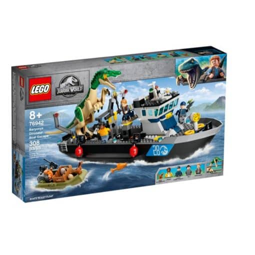 LEGO Jurassic 76942 Baryonyx Dino Boat Escape