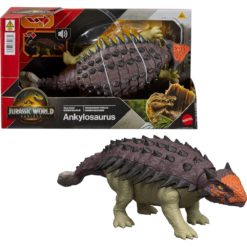 Jurassic World Rebirth Ankylosaurus (Wild Roar)