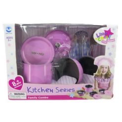Kattilasetti Metallia Pink 8 Osaa