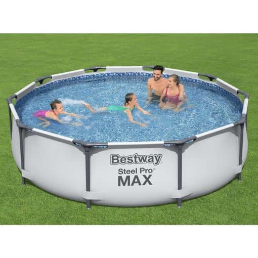 Uima-allas 305x76cm kehys harmaa Bestway 56408 Steel Pro Max - Image 3