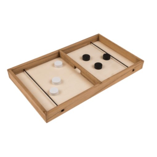 Kiekkopeli Puinen Puck Game