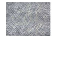 Kylpyhuonematto 65 cm Elävä mosaiikki harmaa 79832