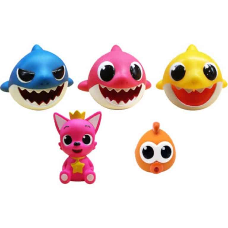 Baby Shark -kylpylelu erilaisia