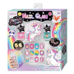 Kynsisetti pimeässä hohtava Nail Glam