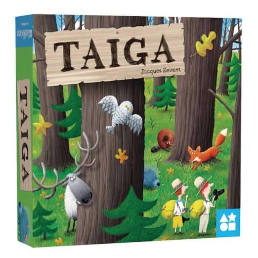 Taiga-lautapeli leikkien