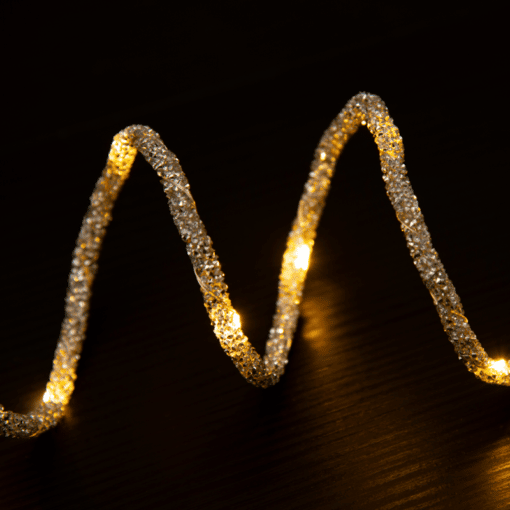LED valoketju glitter 100 led - Image 4
