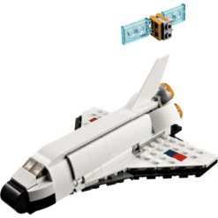 LEGO 31134 shuttle and satellite