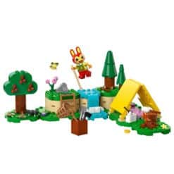 LEGO-Animal-Crossing-77047-Bunnie-ulkopuuhissa