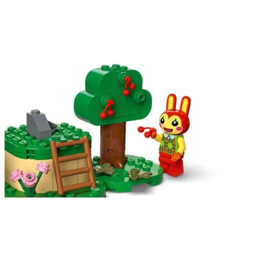 LEGO-Animal-Crossing-77047-Bunnie-ulkopuuhissa