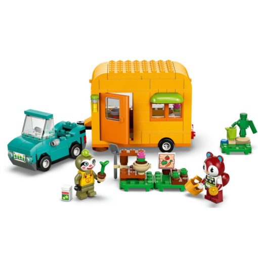 LEGO Animal Crossing 77054 Leifin asuntovaunu ja puutarhakauppa