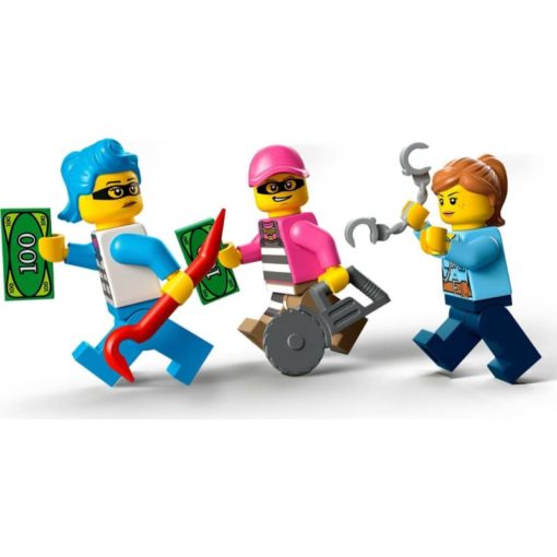 LEGO City 60314 Poliisin takaa-ajama jäätelöauto - Image 4