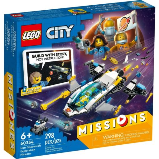 LEGO City 60354 Mars-avaruusaluksen tutkimuslennot