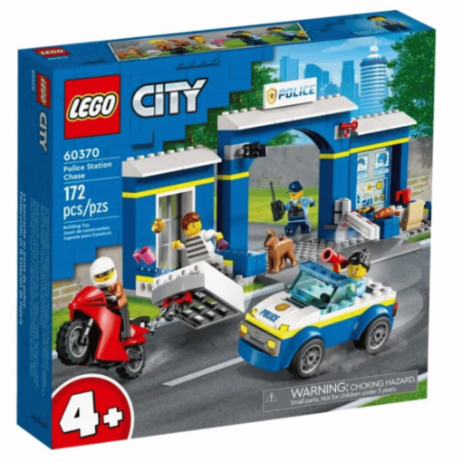 LEGO City 60370 takaa-ajo poliisiasemalla