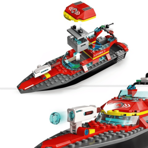 LEGO City 60373 palokunnan pelastusvene - Image 3