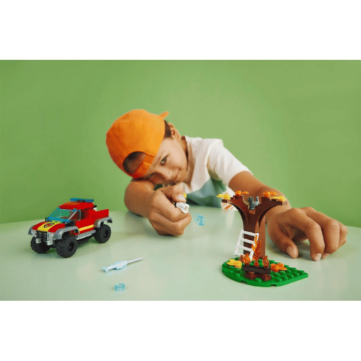 LEGO City 60393 Palokunnan nelivetoauto - Image 5
