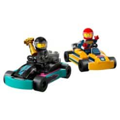 LEGO-City-60400-go-kart-autot-Ja-kilpakuljettajat