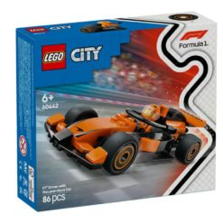 LEGO City 60442 F1 driver with Mclaren race car