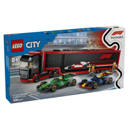 LEGO City 60445 F1 Rekka Ja F1 Autot