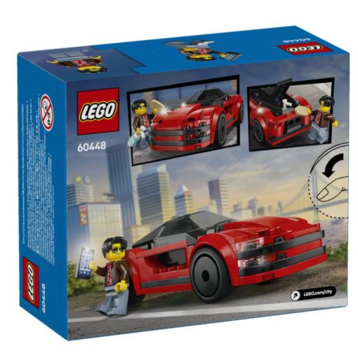 LEGO City 60448 punainen urheiluauto - Image 3