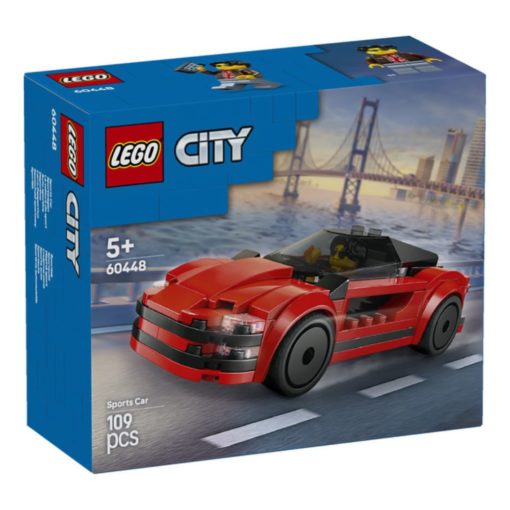 LEGO City 60448 punainen urheiluauto