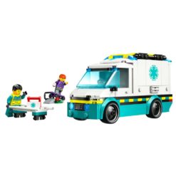 LEGO City 60451 ambulanssi hälytysajoihin