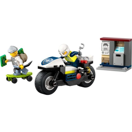 LEGO City 60455 Takaa-ajo poliisimoottoripyörällä  - Image 3