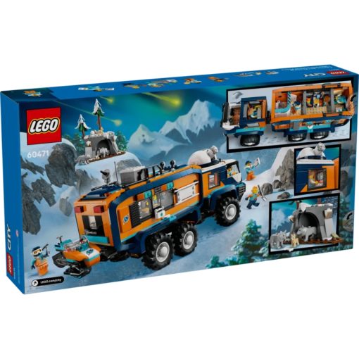 LEGO City 60471 Arktisten tutkimusretkeilijöiden tiedelaboratoriorekka