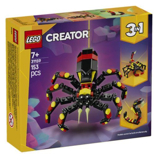 LEGO Creator 31159 villieläimet: hämmästyttävä hämähäkki