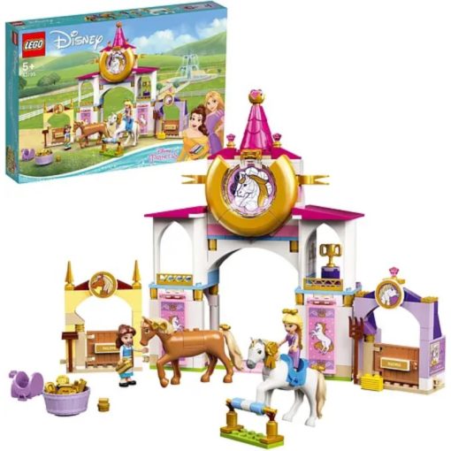 LEGO Disney 43195 Bellen ja Tähkäpään kuninkallinen talli - Image 2