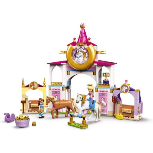 LEGO Disney 43195 Bellen ja Tähkäpään kuninkallinen talli - Image 3