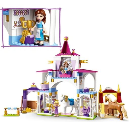 LEGO Disney 43195 Bellen ja Tähkäpään kuninkallinen talli - Image 4