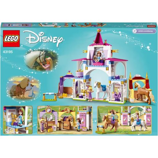 LEGO Disney 43195 Bellen ja Tähkäpään kuninkallinen talli - Image 7