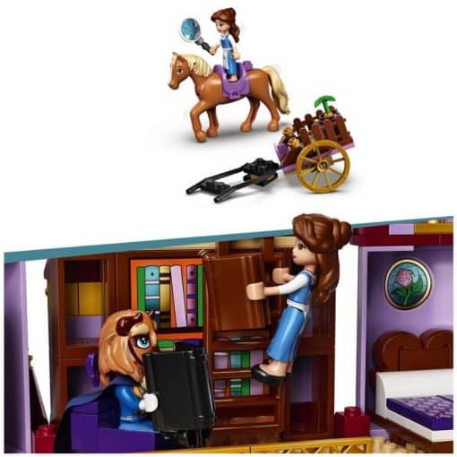 LEGO Disney 43196 Belle & Beast Linna - Image 5