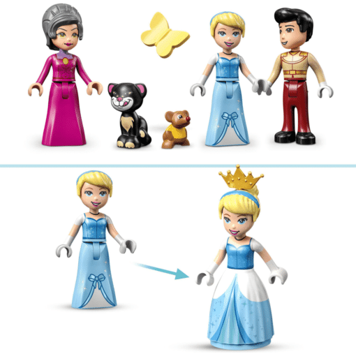 LEGO disney 43206 minifigs