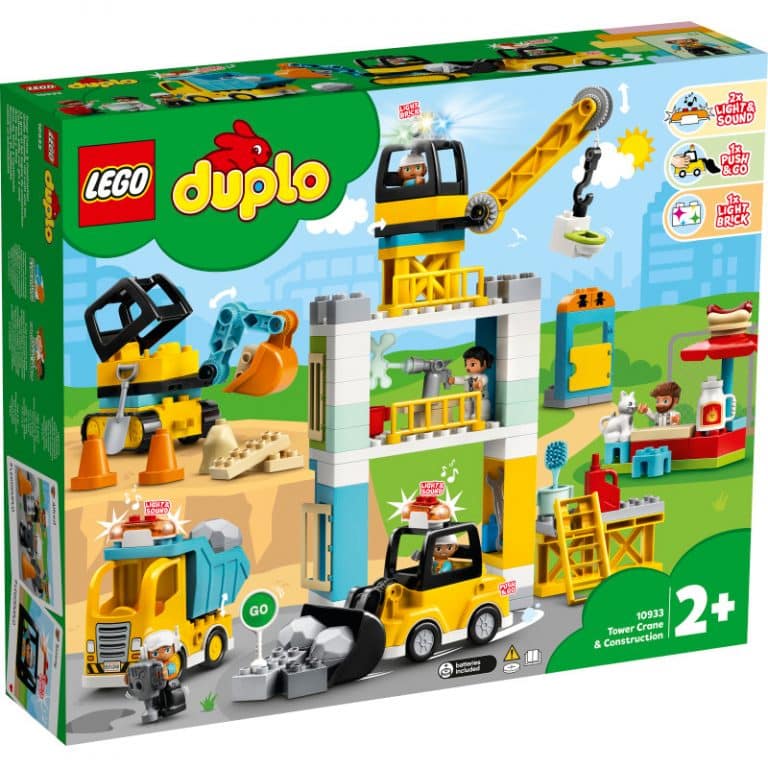 LEGO Duplo 10933 Torninosturi & rakennustyömaa