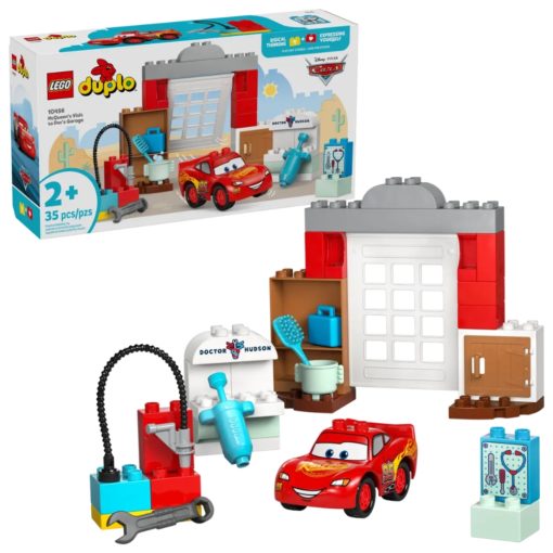 LEGO Duplo 10456 McQueenin vierailu Docin tallilla