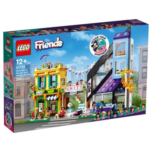 Kukkakauppa ja designkauppa lego
