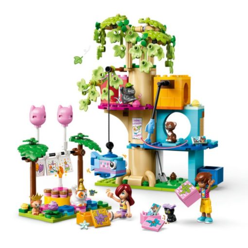 LEGO Friends 42666 Kissan Synttärijuhlat Ja Puumaja - Image 3